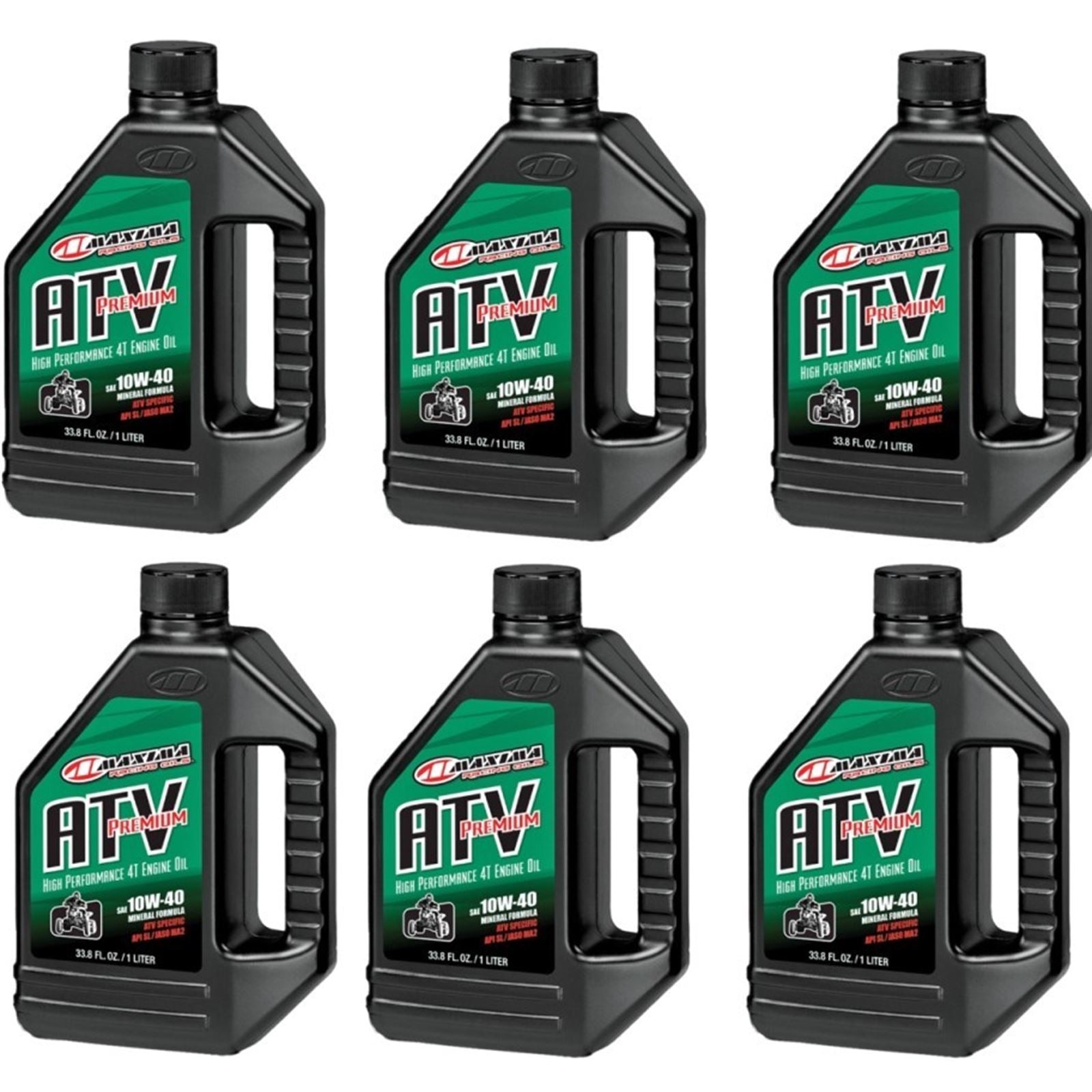 Maxima ATV Premium 4T 10W-40 - 1 Liter - 6/Pack 33901X6_897669