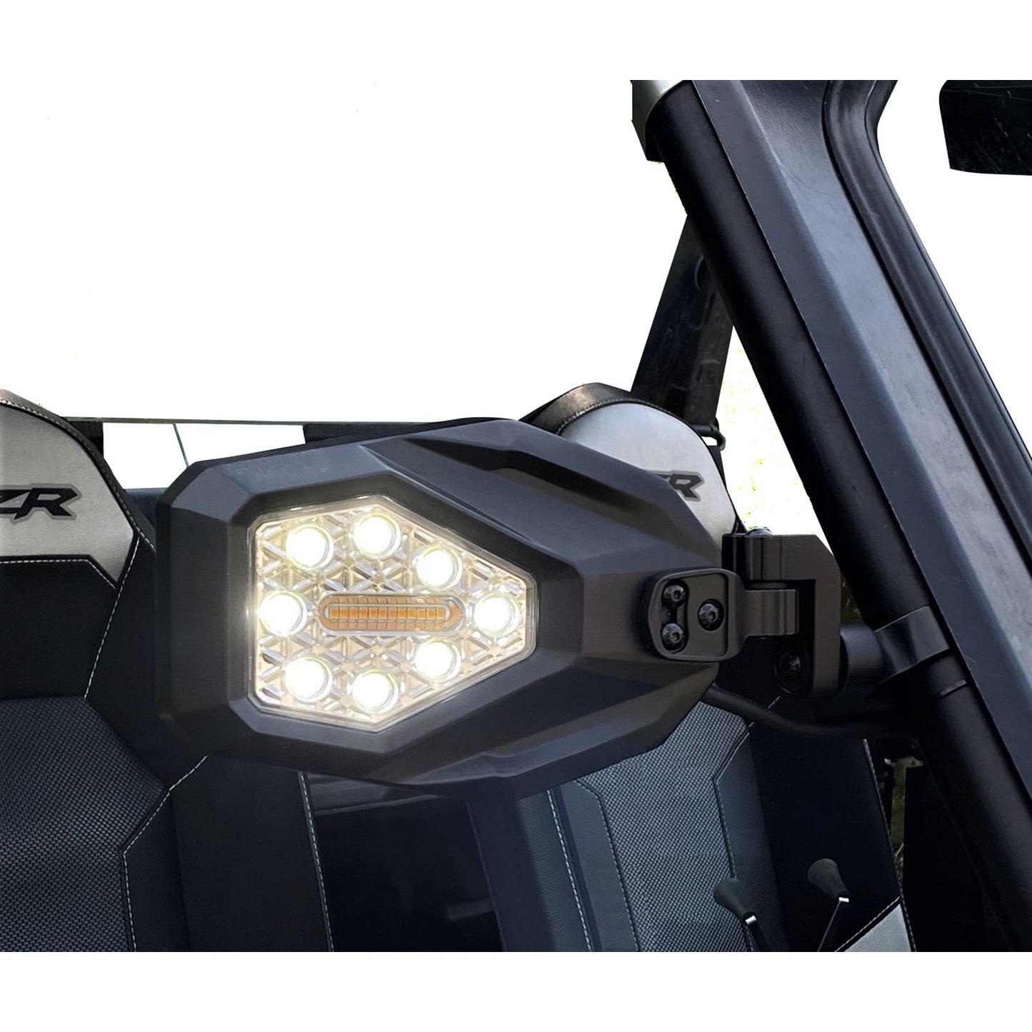 Custom Dynamics SXS Mirrors - LED Running Light/Turn Signal SXS-MIRROR_1075497