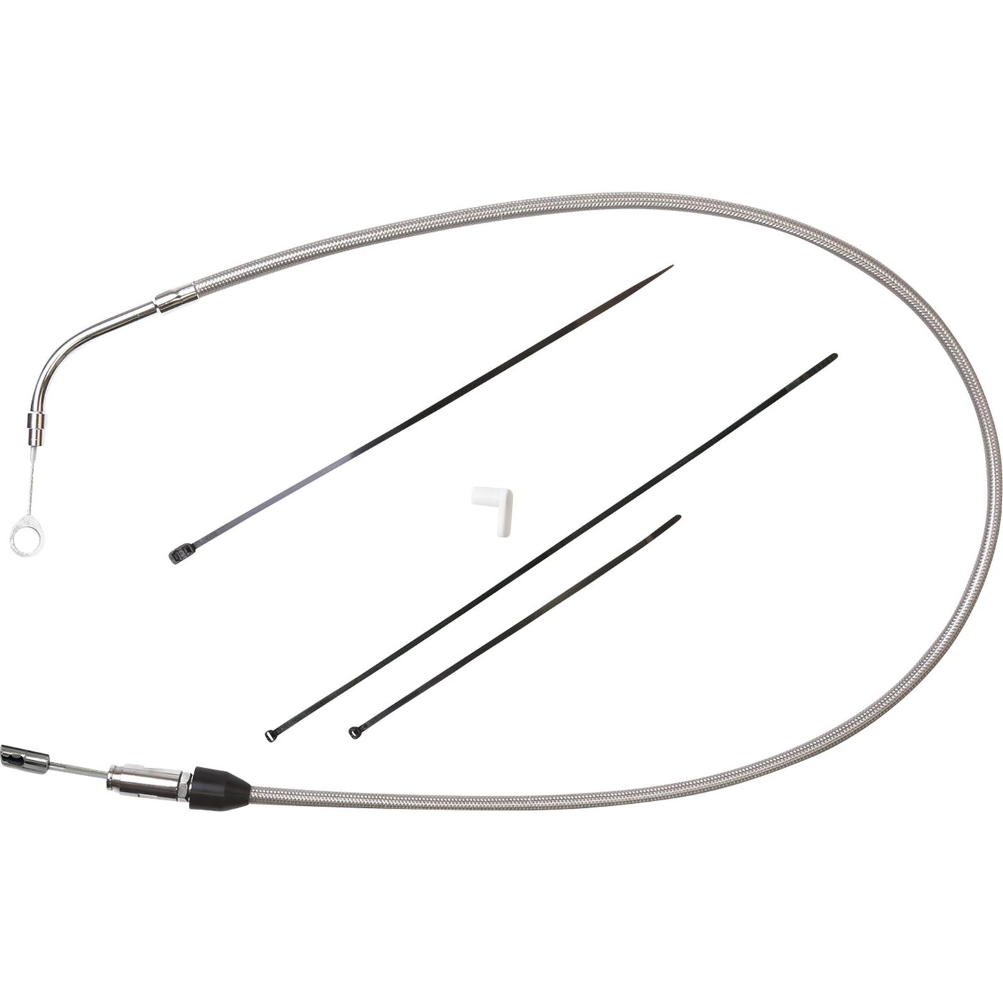 Drag Specialties Clutch Cable - Upper - 41" - Stainless Steel 0652-2849_1104341
