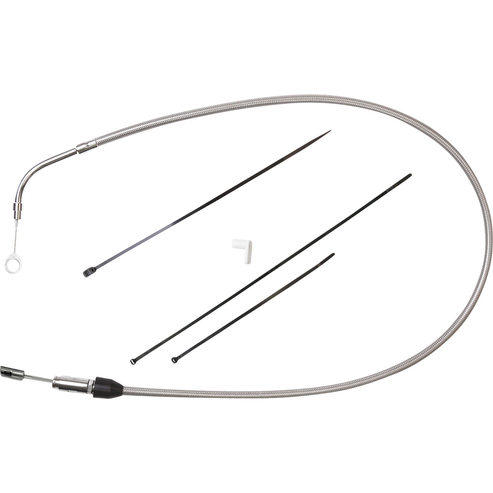 Drag Specialties Clutch Cable - Upper - 41" - Stainless Steel 0652-2849_1104341