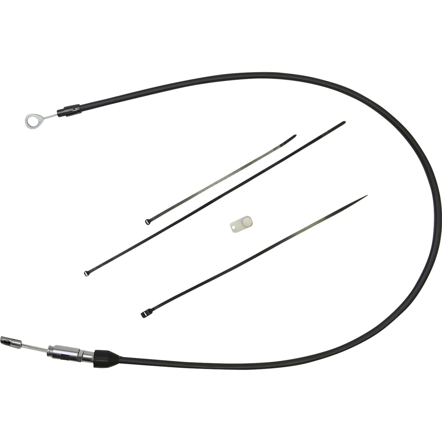 Drag Specialties Clutch Cable - Upper - 36" - Black/Black 0652-2874_1104330