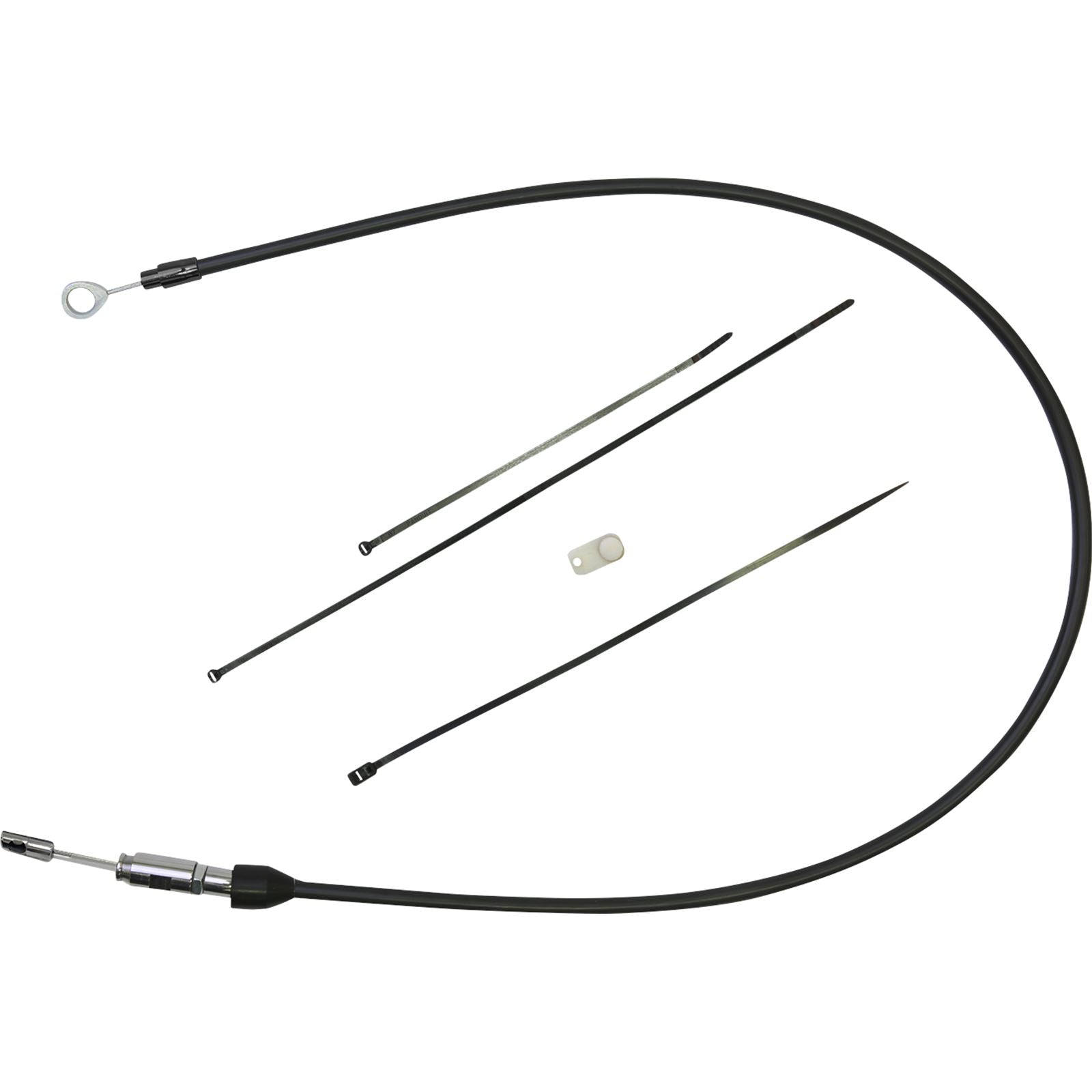 Drag Specialties Clutch Cable - Upper - 36" - Black/Black 0652-2874_1104330
