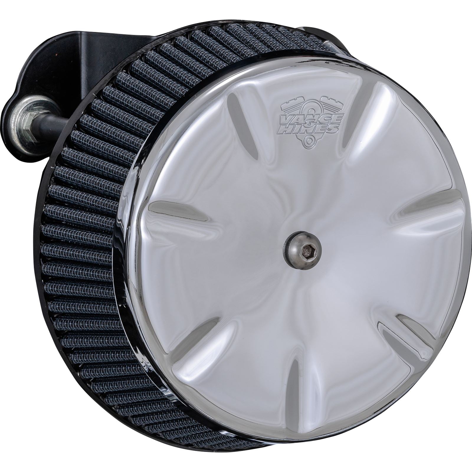 Vance And Hines VO2 Eliminator Air Cleaner - Chrome 72377_1079347