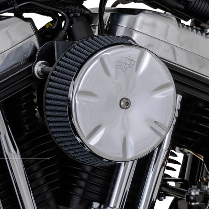 Vance And Hines VO2 Eliminator Air Cleaner - Chrome 72377_1079346