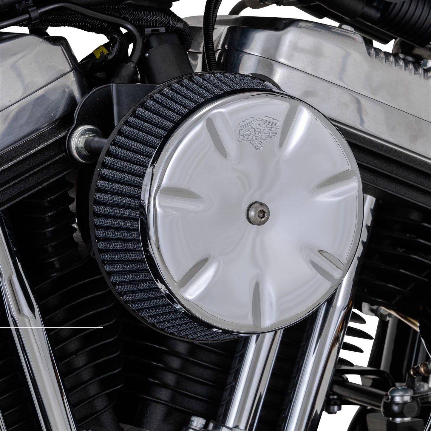 Vance And Hines VO2 Eliminator Air Cleaner - Chrome 72381_1079344