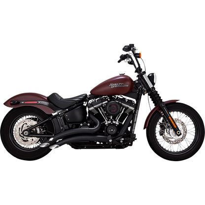 Vance And Hines Big Radius Exhaust System - Black for Harley-Davidson 46377_1079588