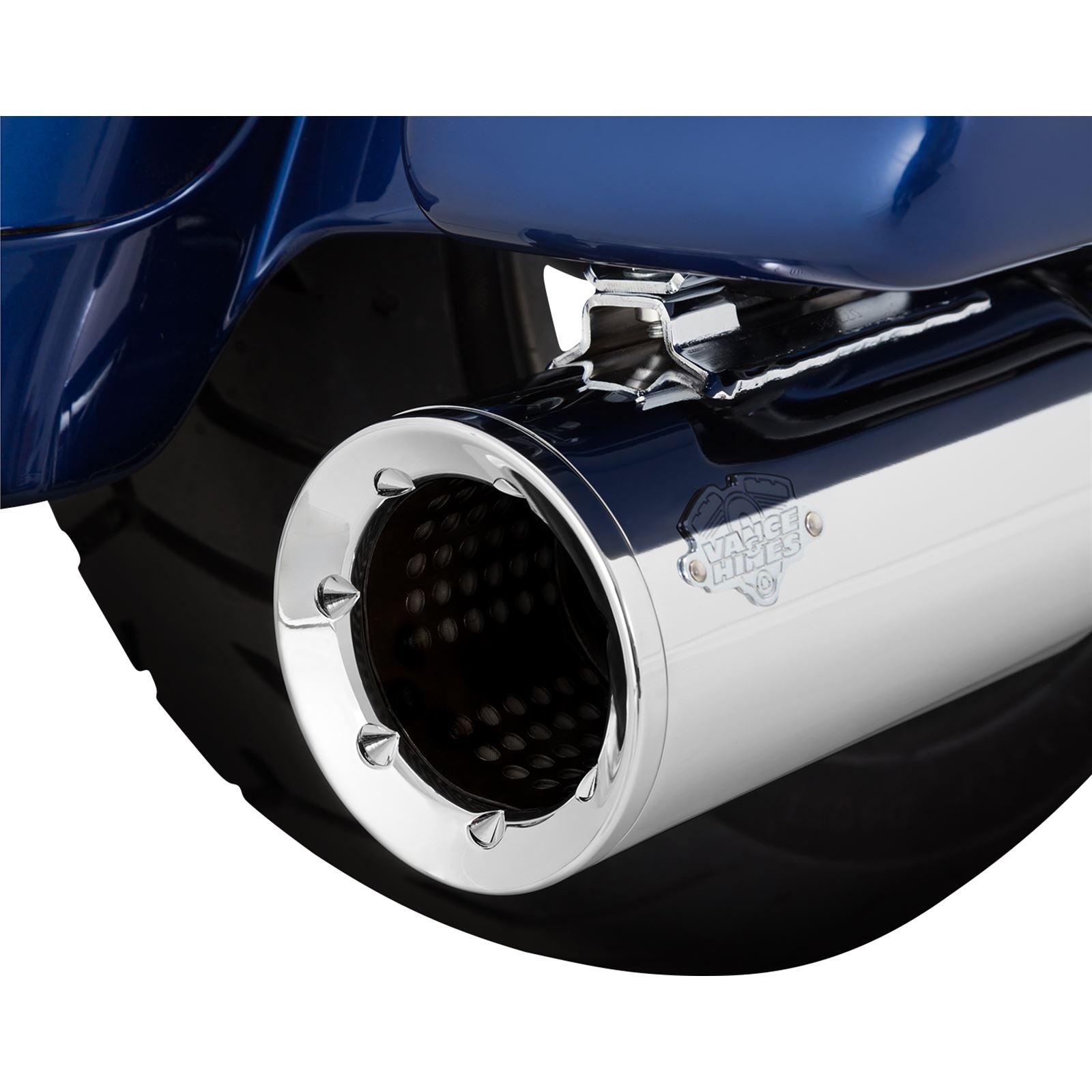 Vance And Hines Pro Pipe Exhaust System - Chrome for Harley-Davidson 17383_1079956