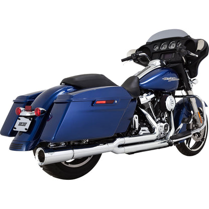 Vance And Hines Pro Pipe Exhaust System - Chrome for Harley-Davidson 17383_1079955