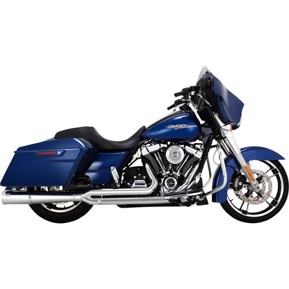 Vance And Hines Pro Pipe Exhaust System - Chrome for Harley-Davidson 17383_1079954