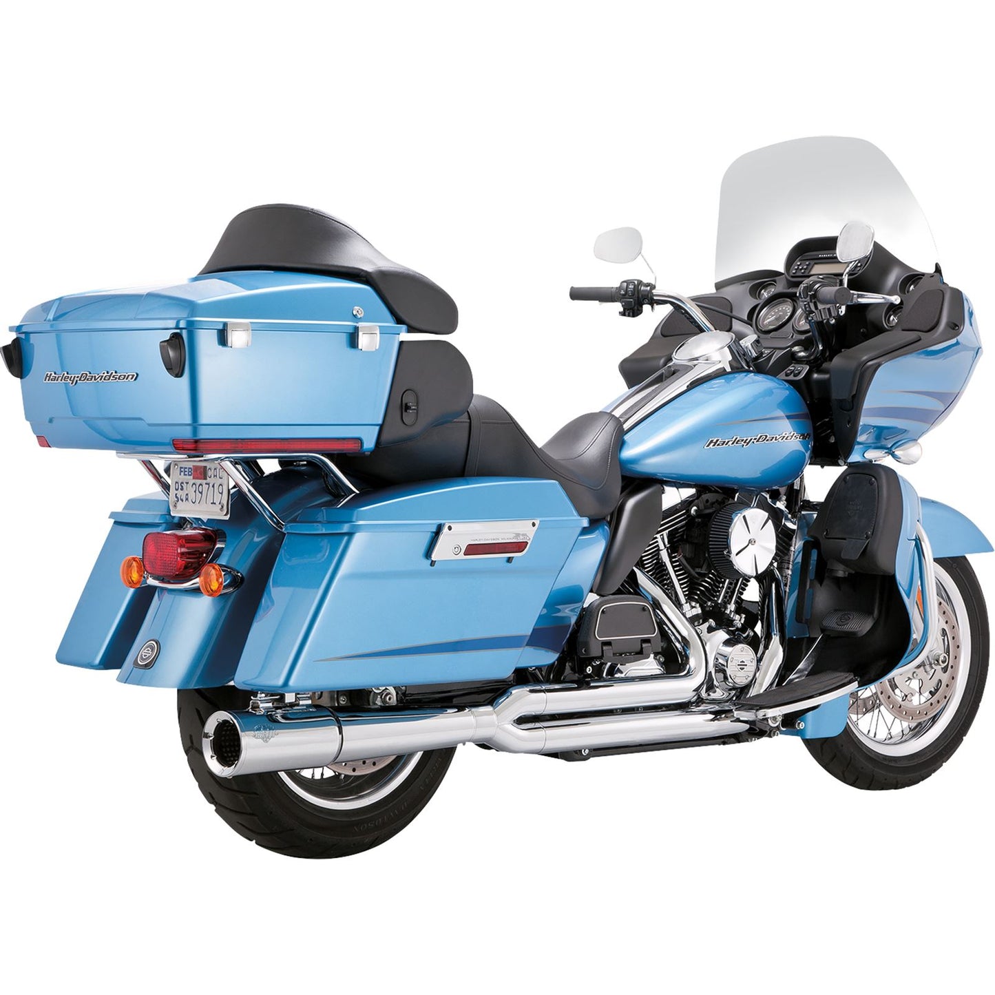 Vance And Hines Pro Pipe Exhaust System - Chrome for Harley-Davidson 17359_1079948