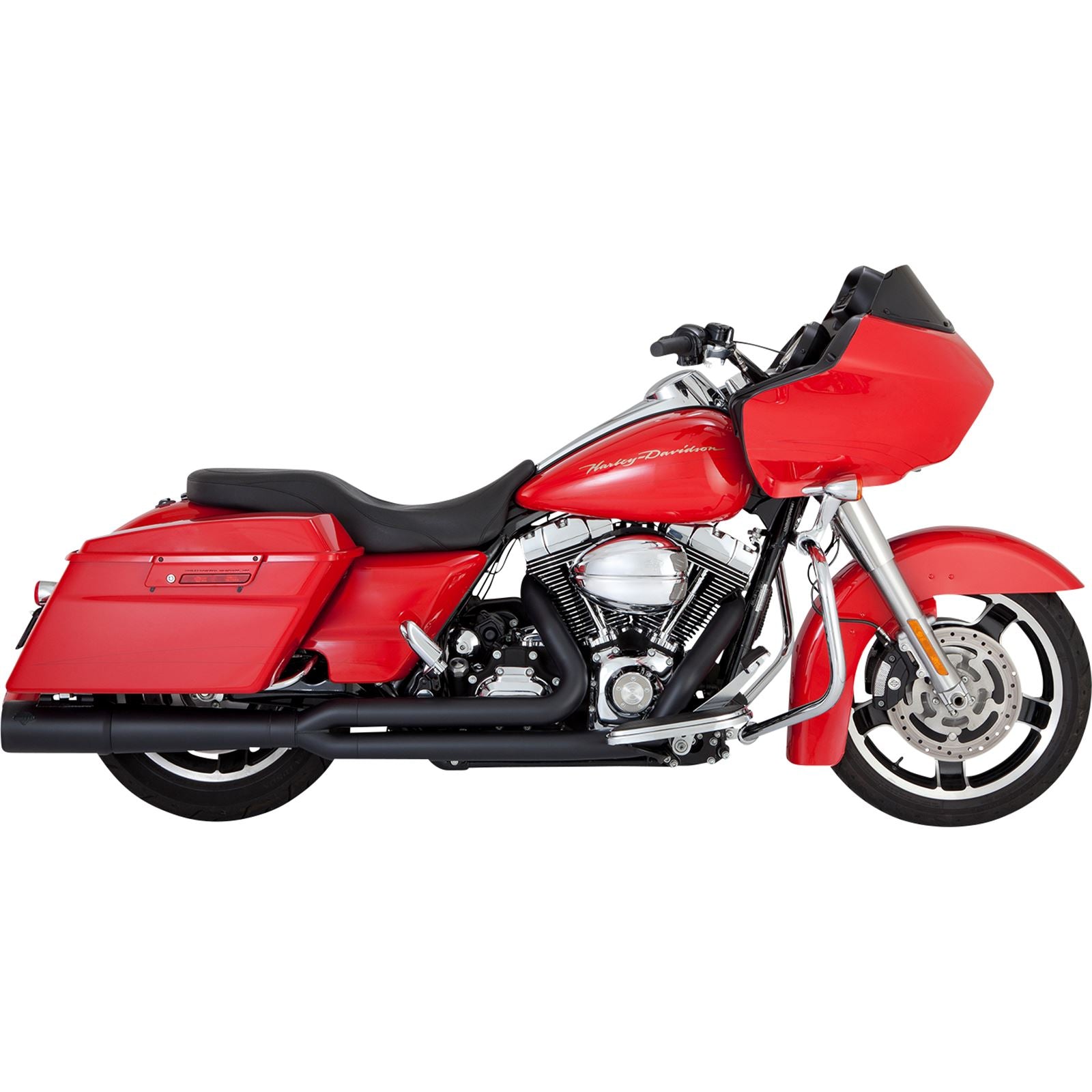 Vance And Hines Pro Pipe Exhaust System - Black for Harley-Davidson 47361_1079947
