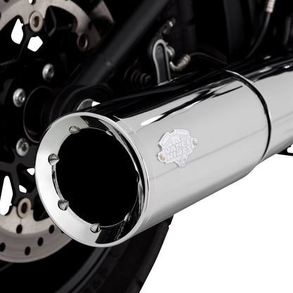 Vance And Hines Pro Pipe Exhaust System - Chrome for Harley-Davidson 17387_1079942