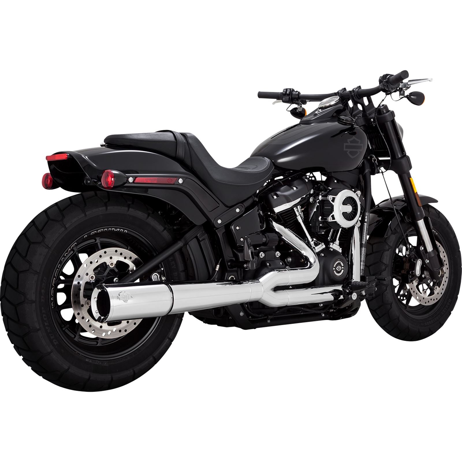 Vance And Hines Pro Pipe Exhaust System - Chrome for Harley-Davidson 17387_1079941