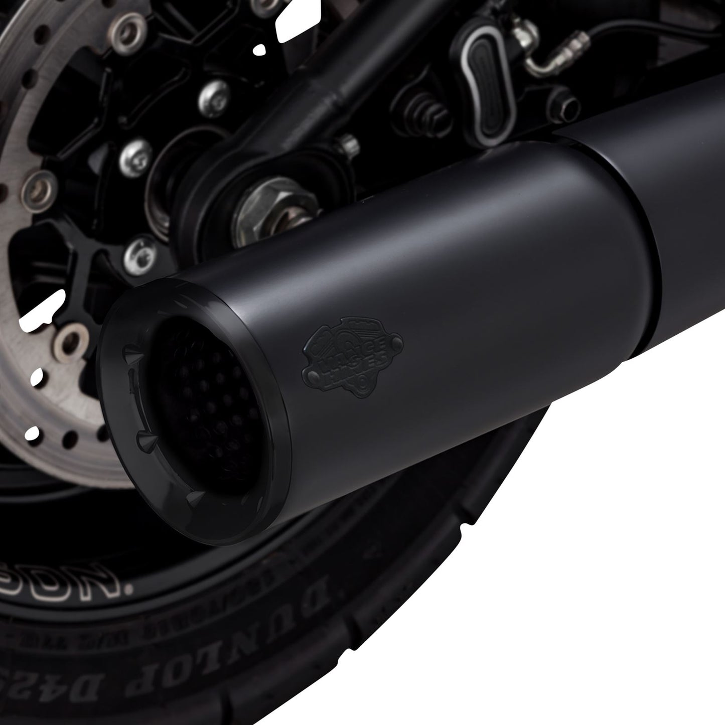 Vance And Hines Pro Pipe Exhaust System - Black for Harley-Davidson 47387_1080461
