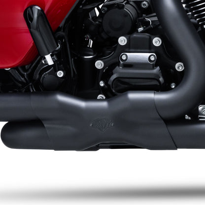 Vance And Hines Power Duals Head Pipe - Black for Harley-Davidson 46371_1075872