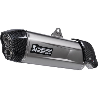 Akrapovic Slip-On Line Muffler - Titanium for 2022-2024 Aprilia Tuareg 660 [MPN: S-A6SO1-HGJT]_1075768