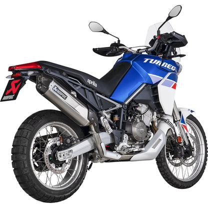 Akrapovic Slip-On Line Muffler - Titanium for 2022-2024 Aprilia Tuareg 660 [MPN: S-A6SO1-HGJT]_1075769