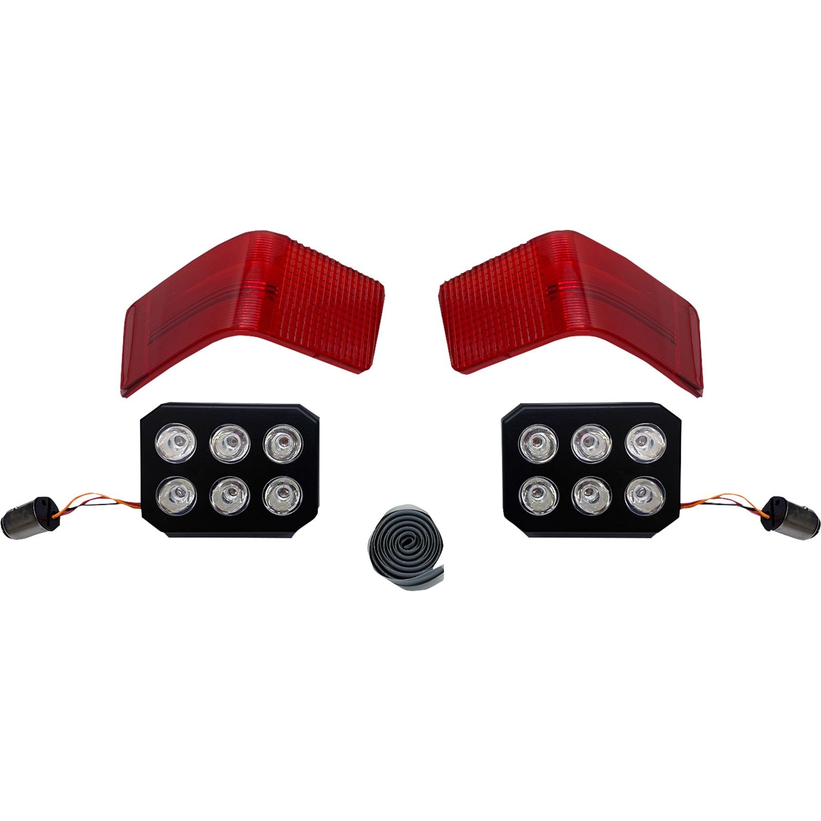 Custom Dynamics LED Light - Tour-Pak - Red CD-TP-13-R_1079606
