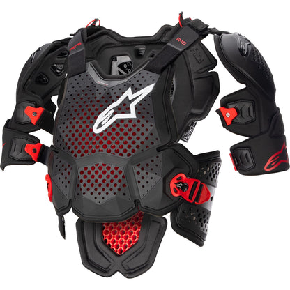 Alpinestars A-10 Roost Guard V2 - Black/Red - XS/S [MPN: 6700523-1431-XS]_1075496