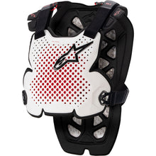Alpinestars A-1 Pro Chest Protector - White/Black/Red - XL/2XL [MPN: 6700123213XL2X]_1075490