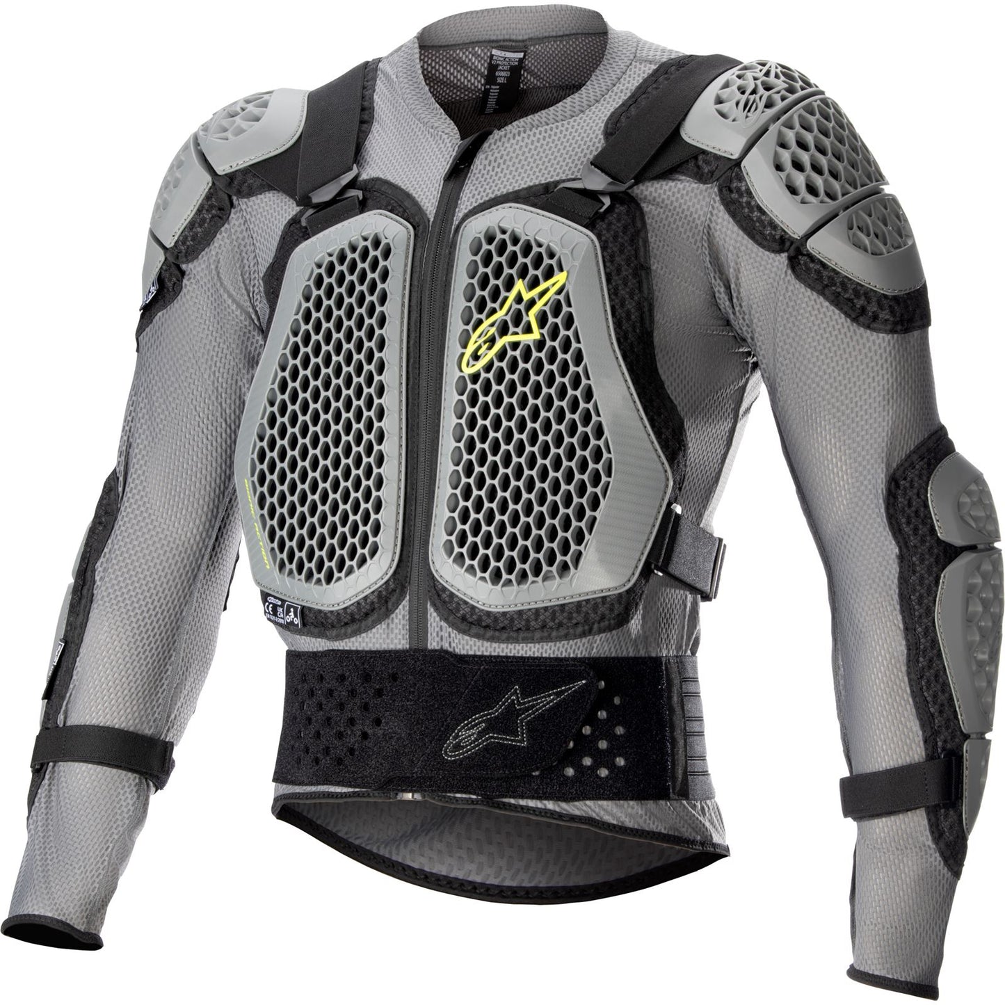 Alpinestars Bionic Action V2 Protection Jacket - Gray/Black/Yellow_932033