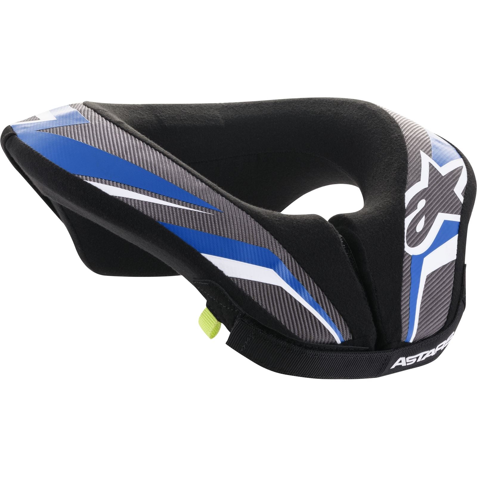 Alpinestars Youth Sequence Neck Roll - Black/Anthracite/Blue - L/XL 6741018-177-LXL_932040