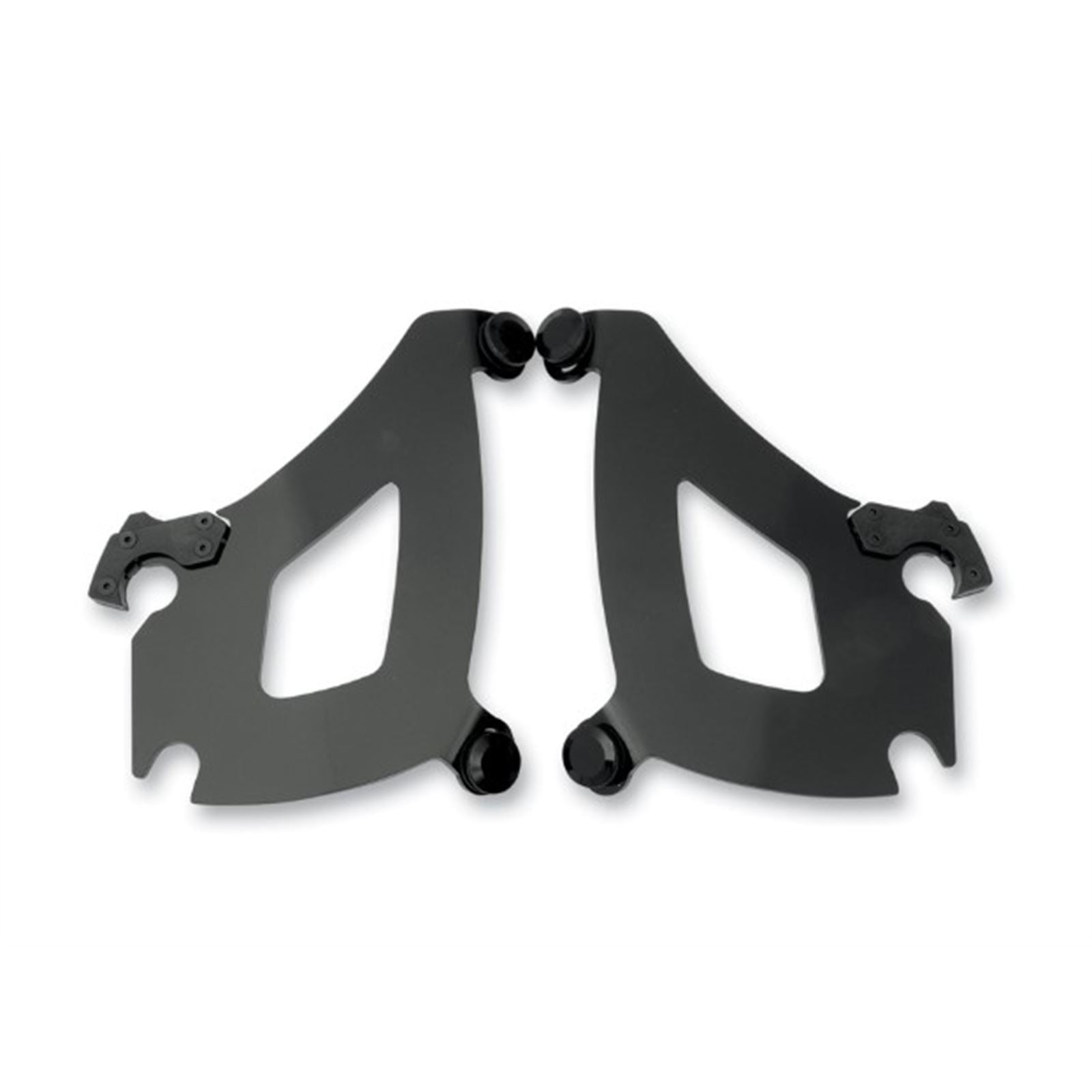 Memphis Shades Bullet Fairing Mount Plates Only Black For Honda Fury CLOSEOUT MEK1863_899519
