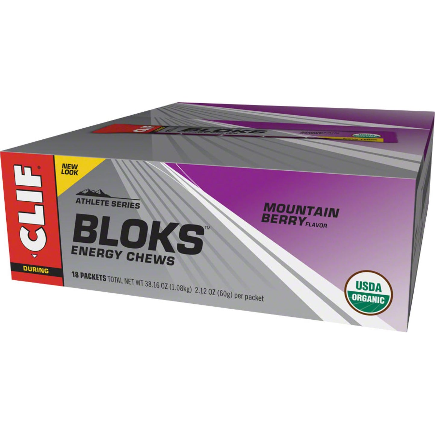 Clif Bar Bloks Chews - Mountain Berry - 18-Pieces [MPN: 840046-04]_1188159
