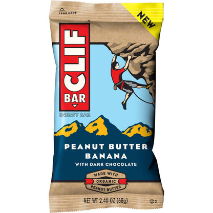 Clif Bar Energy Bars - Peanut Butter/Banana/Dark Chocolate - 12-Pieces [MPN: 840290-22]_1218986
