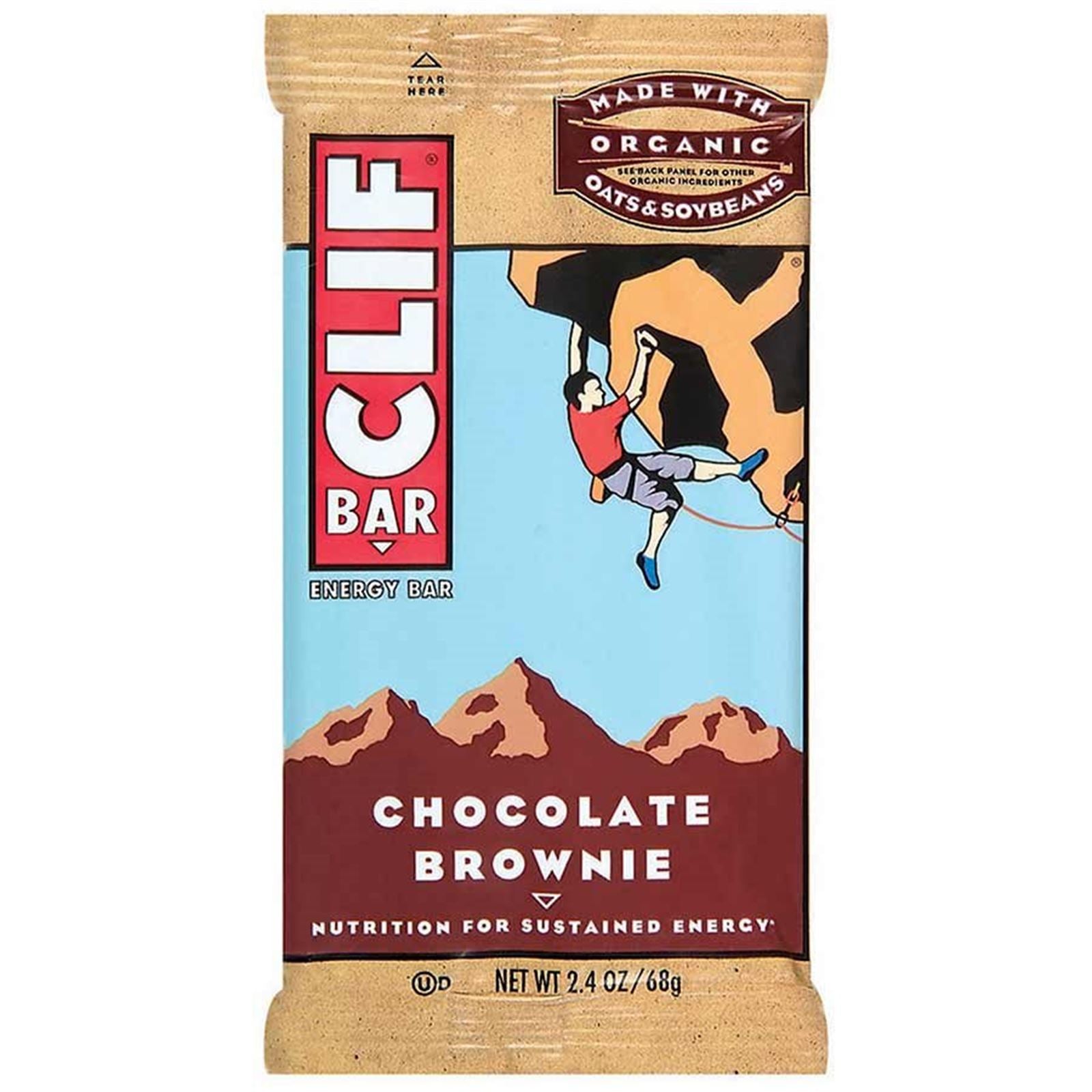 Clif Bar Energy Bars - Chocolate Brownie - 12-Pieces [MPN: 840290-07]_898126