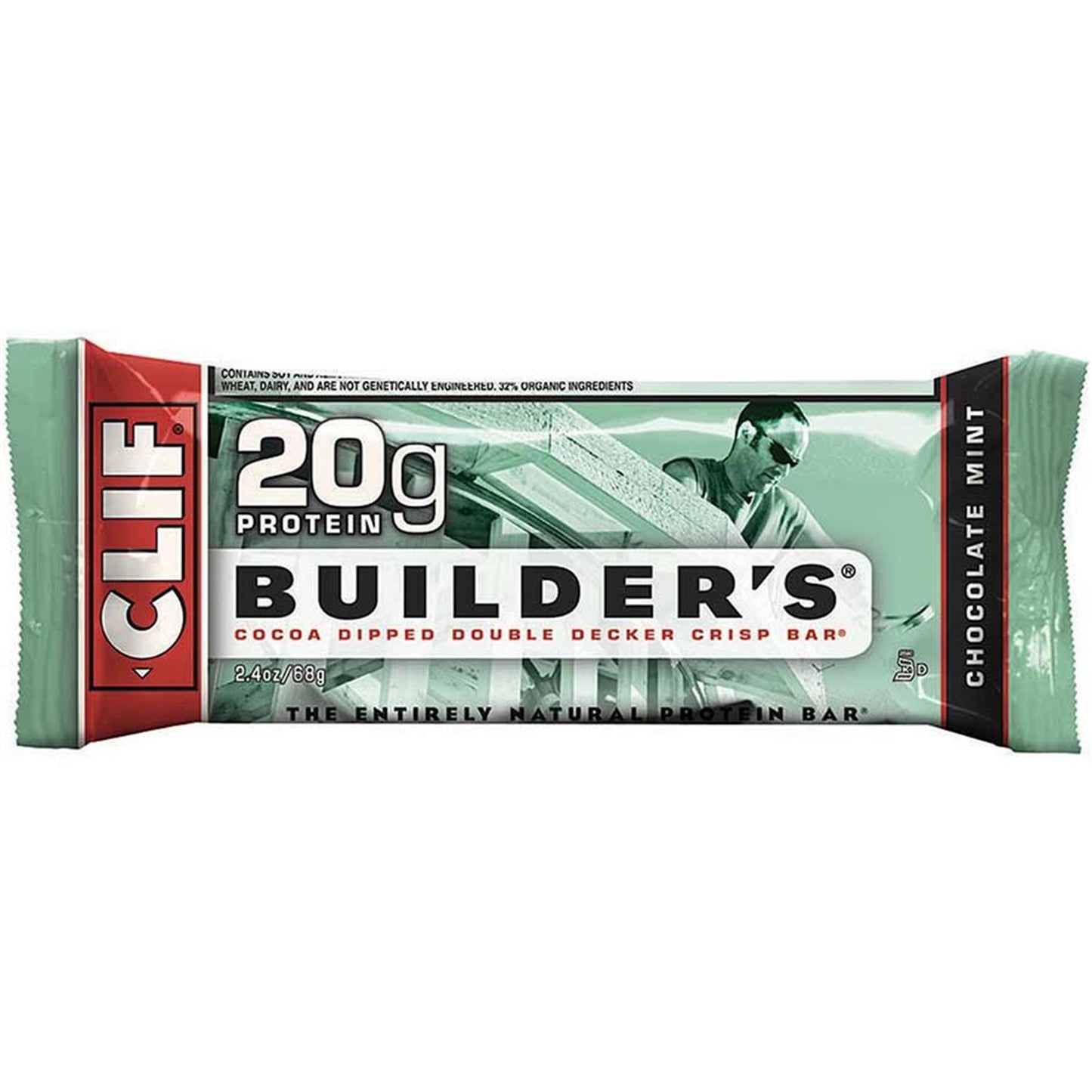 Clif Bar Builder's Bar - Chocolate Mint - 12-Pieces [MPN: 840292-05]_898140