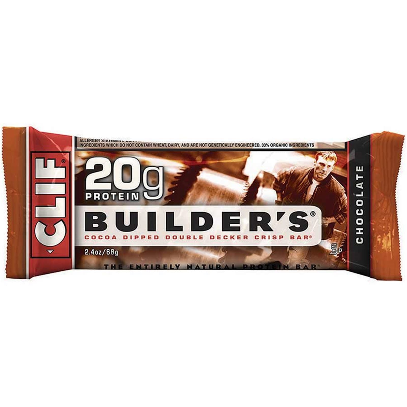 Clif Bar Builder's Bar - Chocolate - 12-Pieces [MPN: 840292-03]_898141