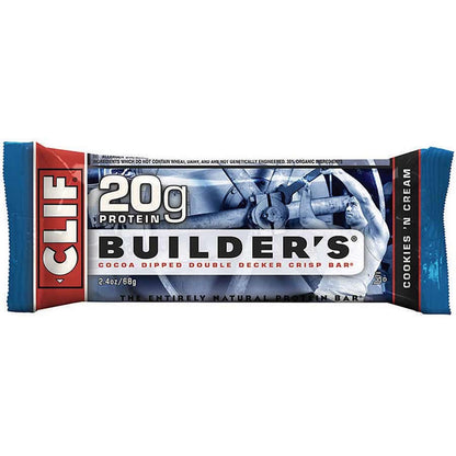 Clif Bar Builder's Bar - Cookies 'N Cream - 12-Pieces [MPN: 840292-01]_898143