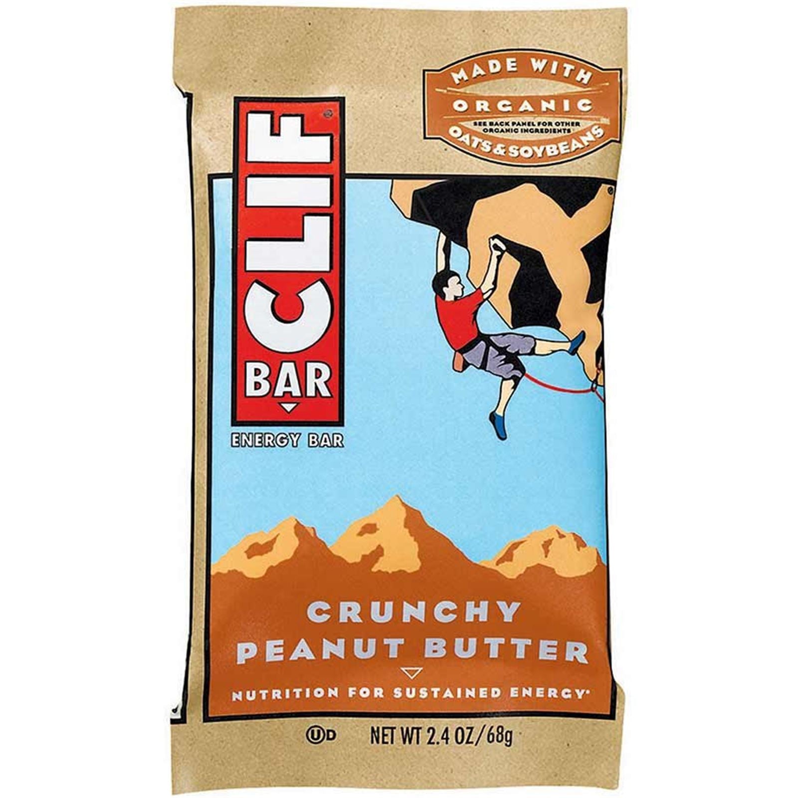 Clif Bar Energy Bars - Crunchy Peanut Butter - 12-Pieces [MPN: 840290-09]_898172