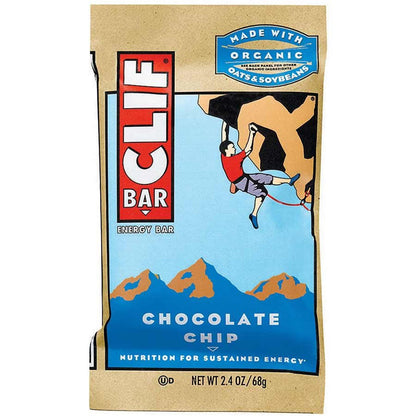 Clif Bar Energy Bars - Chocolate Chip - 12-Pieces [MPN: 840290-06]_898179