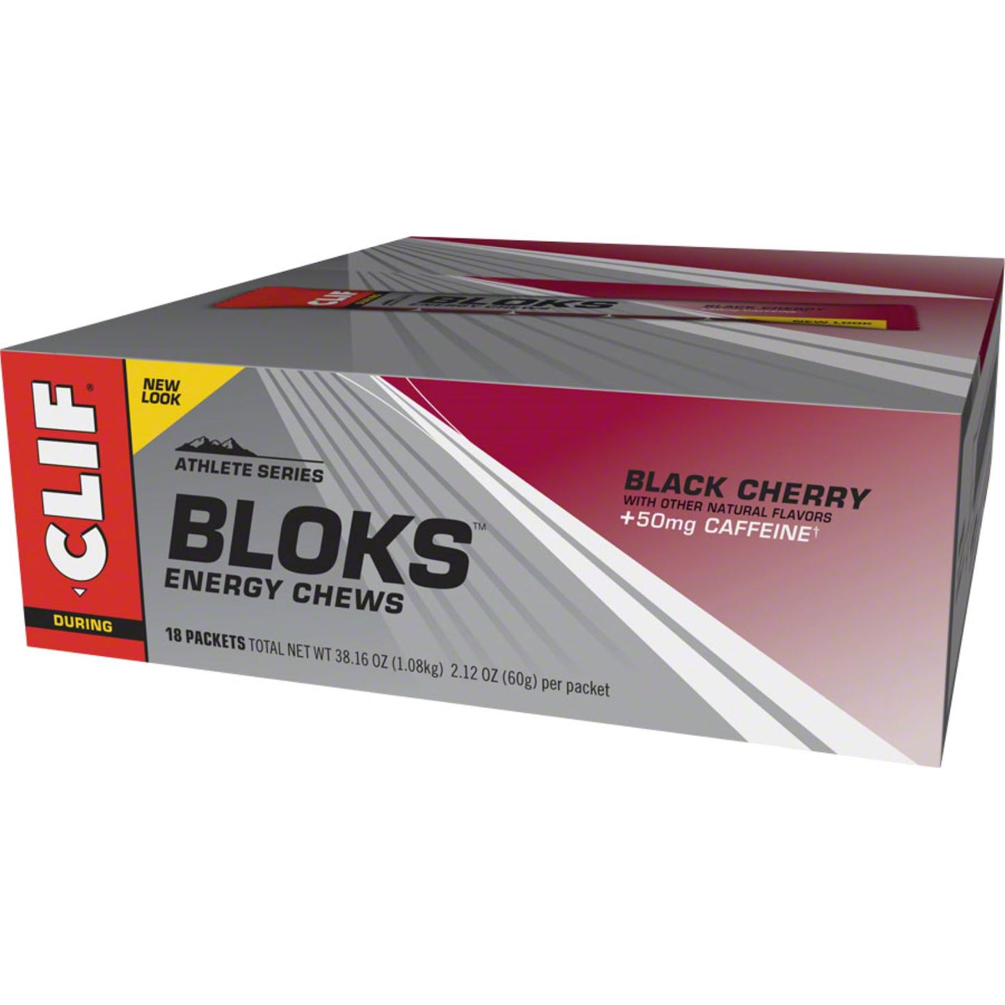 Clif Bar Bloks Energy Chews - Black Cherry - 18-Pieces [MPN: 840046-08]_1188156