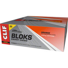 Clif Bar Bloks Energy Chews Orange - Box of 18 Packets - +25mg Caffeine [MPN: 840046-07]_1188157
