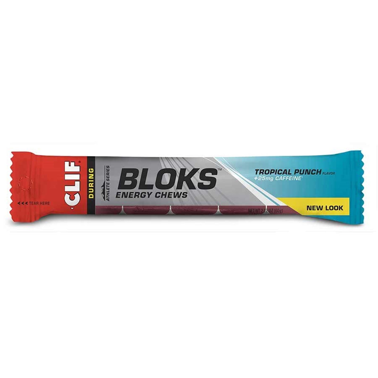 Clif Bar Bloks Energy Chews - Tropical punch - 18-Pieces [MPN: 840046-06]_898191