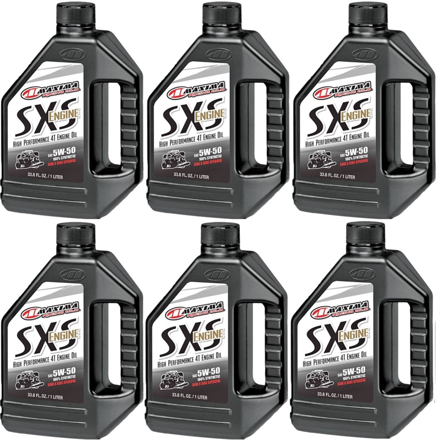 Maxima SXS Synthetic Engine Oil 5W-50 - 1/Liter - 6/Pack 30-18901X6_898203