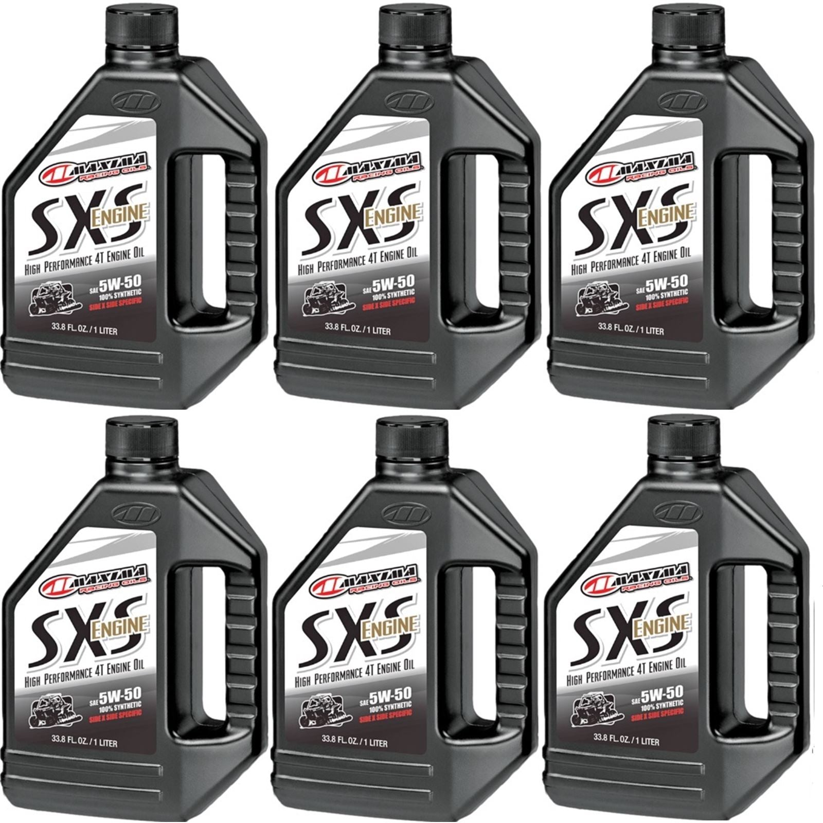 Maxima SXS Synthetic Engine Oil 5W-50 - 1/Liter - 6/Pack 30-18901X6_898203