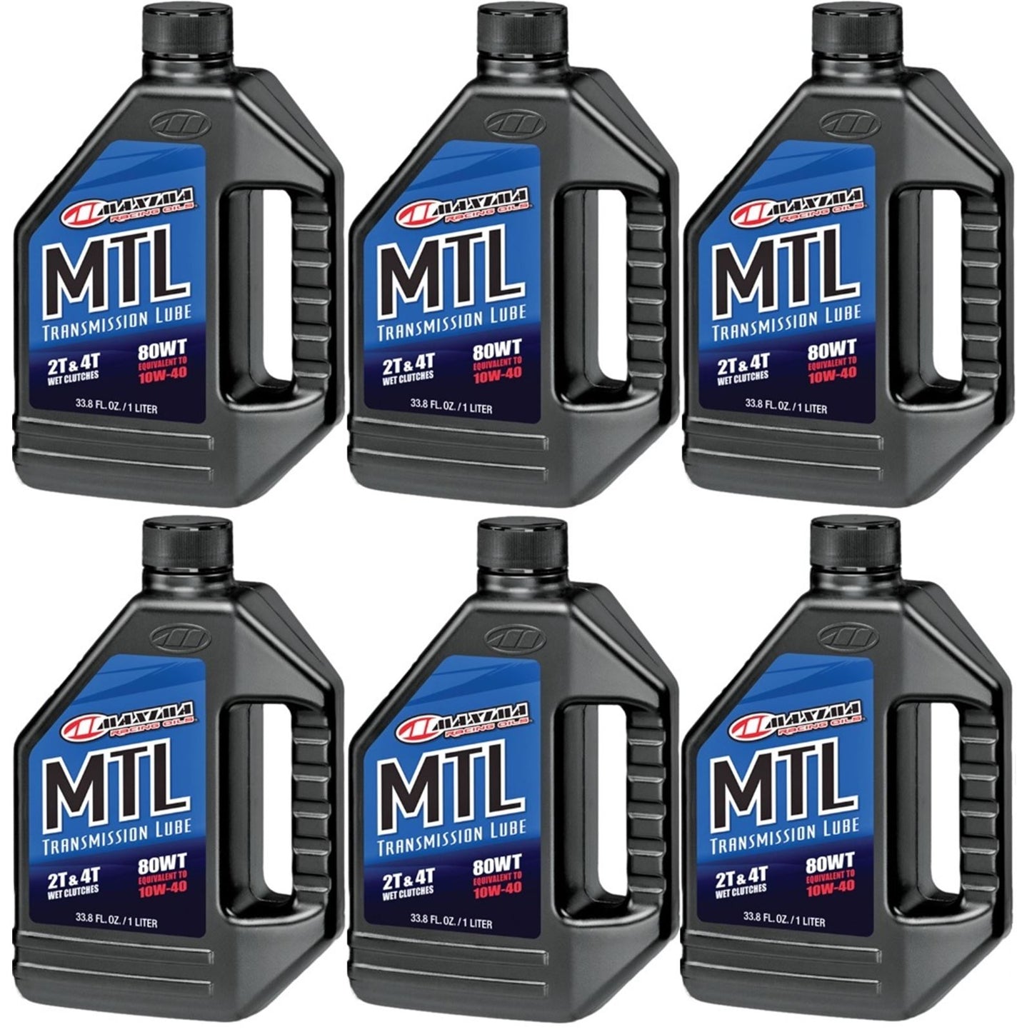Maxima MTL-R Transmission Fluid Light Racing 80W - 1 Liter - 6/Pack 41901X6_898289