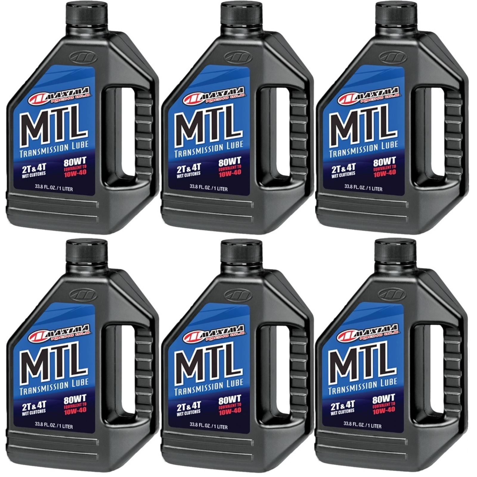 Maxima MTL-R Transmission Fluid Light Racing 80W - 1 Liter - 6/Pack 41901X6_898289