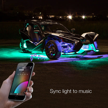 XKGlow LED Underglow Light Kit for Polaris Slingshot XK-SLING-STA_898787