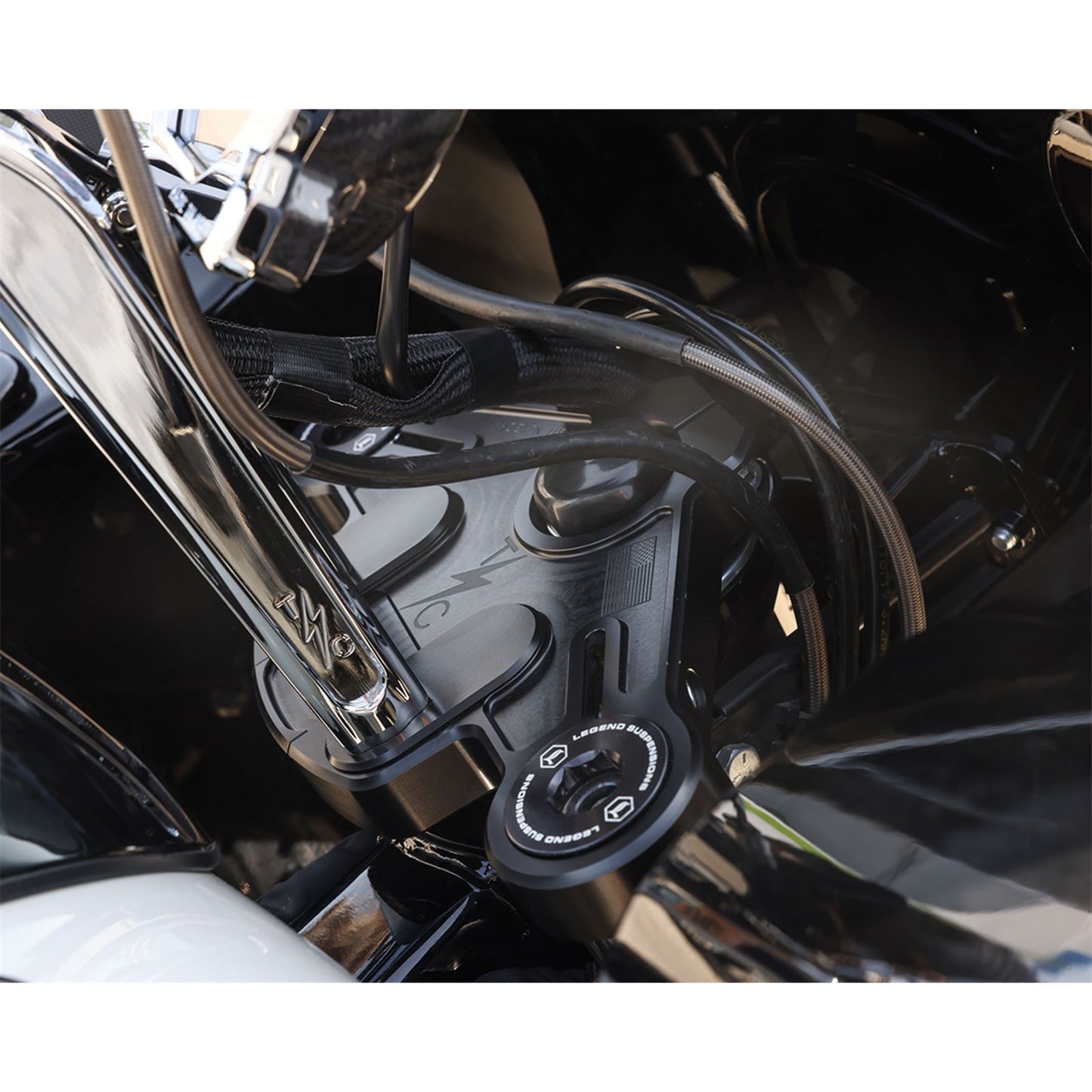 Thrashin Supply Company Top Tree fits Harley-Davidson Road Glide - Black [MPN: TSC-2912-1]_1079976