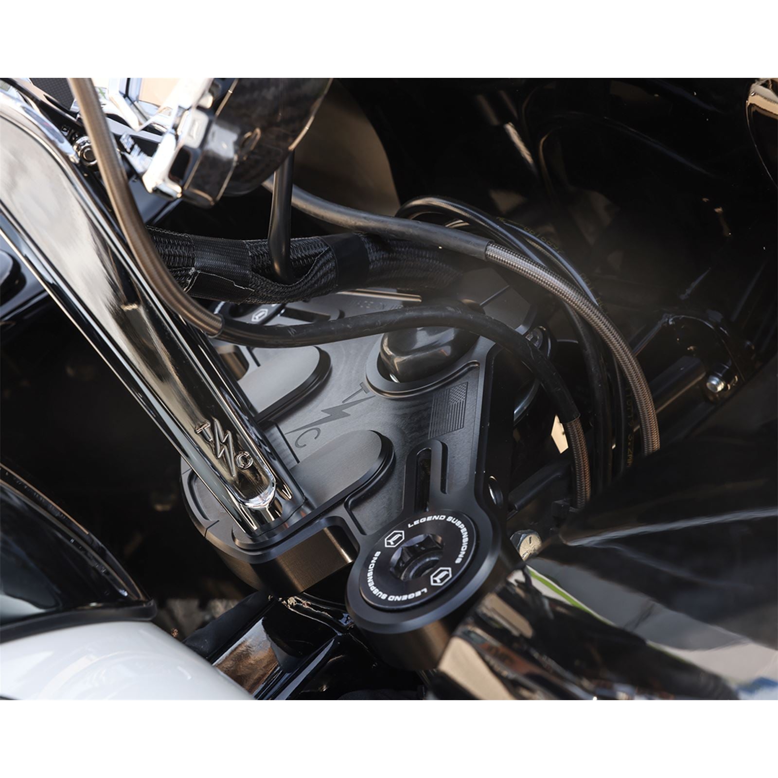 Thrashin Supply Company Top Tree fits Harley-Davidson Road Glide - Black [MPN: TSC-2912-1]_1079976