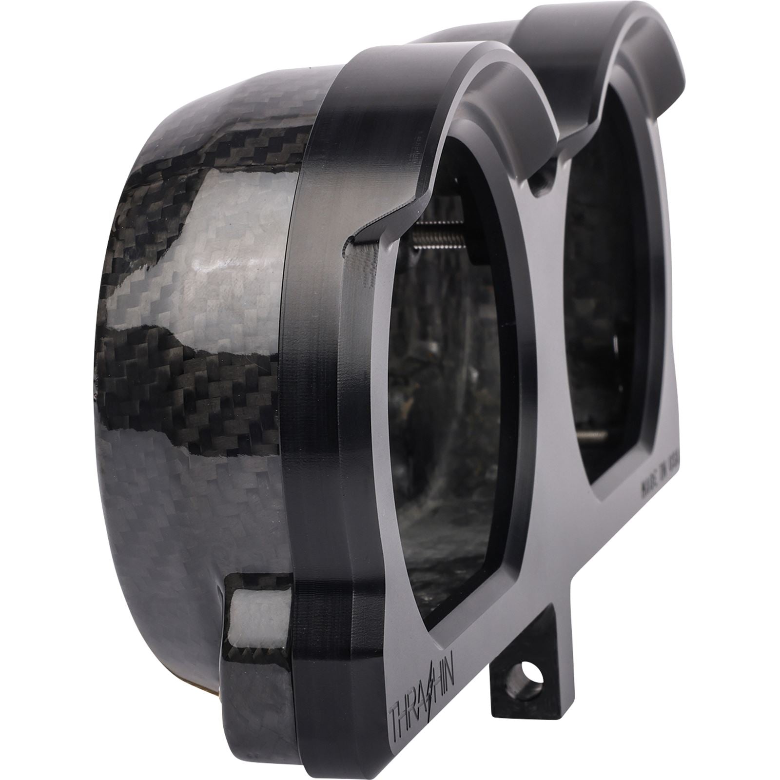 Thrashin Supply Company Gauge Relocation Kit - Black [MPN: TSC-2707-1]_1079625