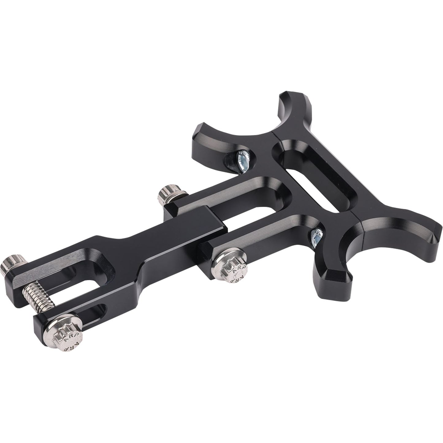 Thrashin Supply Company Holeshot Riser Gauge Relocation Bracket - Black [MPN: TSC-2215]_1103575