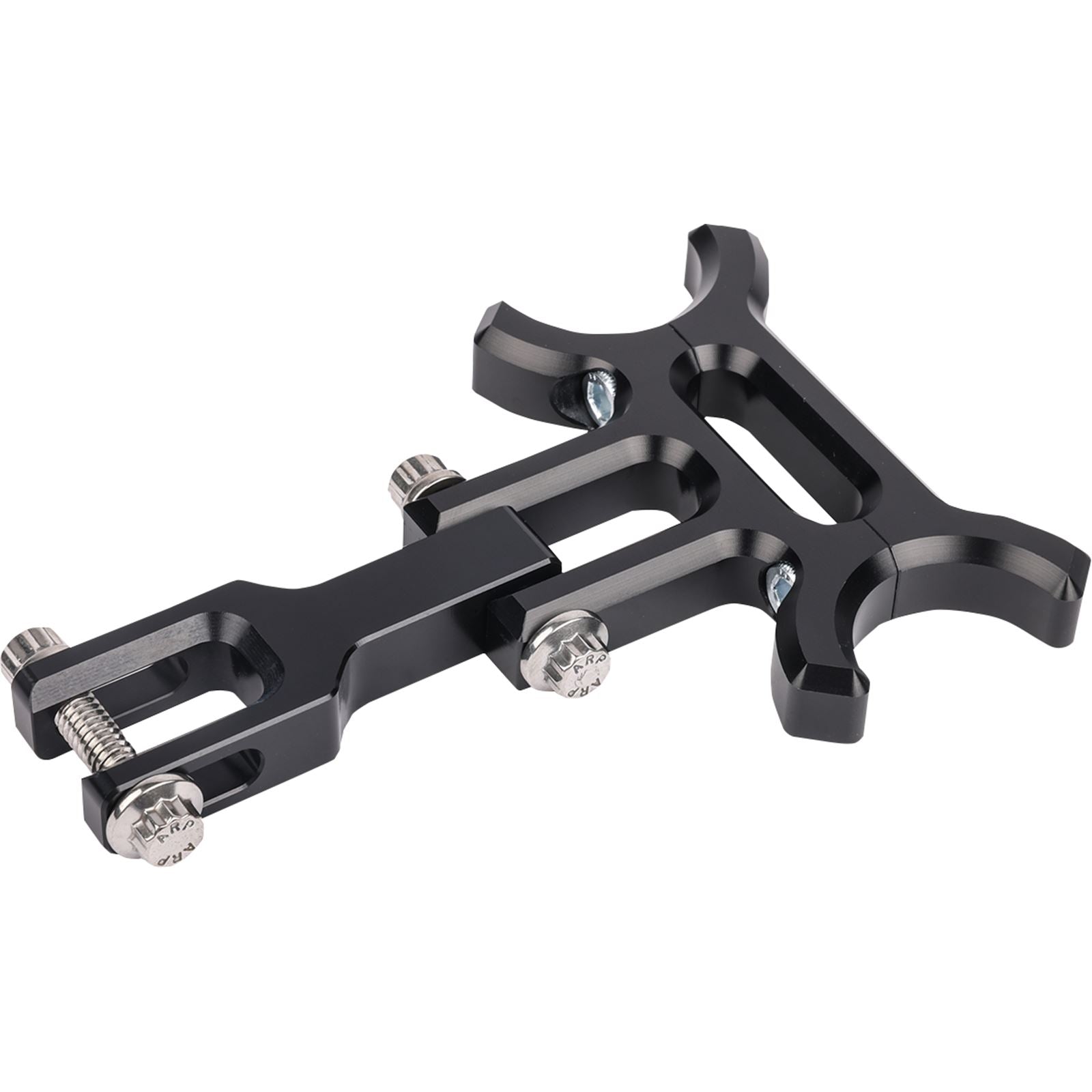 Thrashin Supply Company Holeshot Riser Gauge Relocation Bracket - Black [MPN: TSC-2215]_1103575