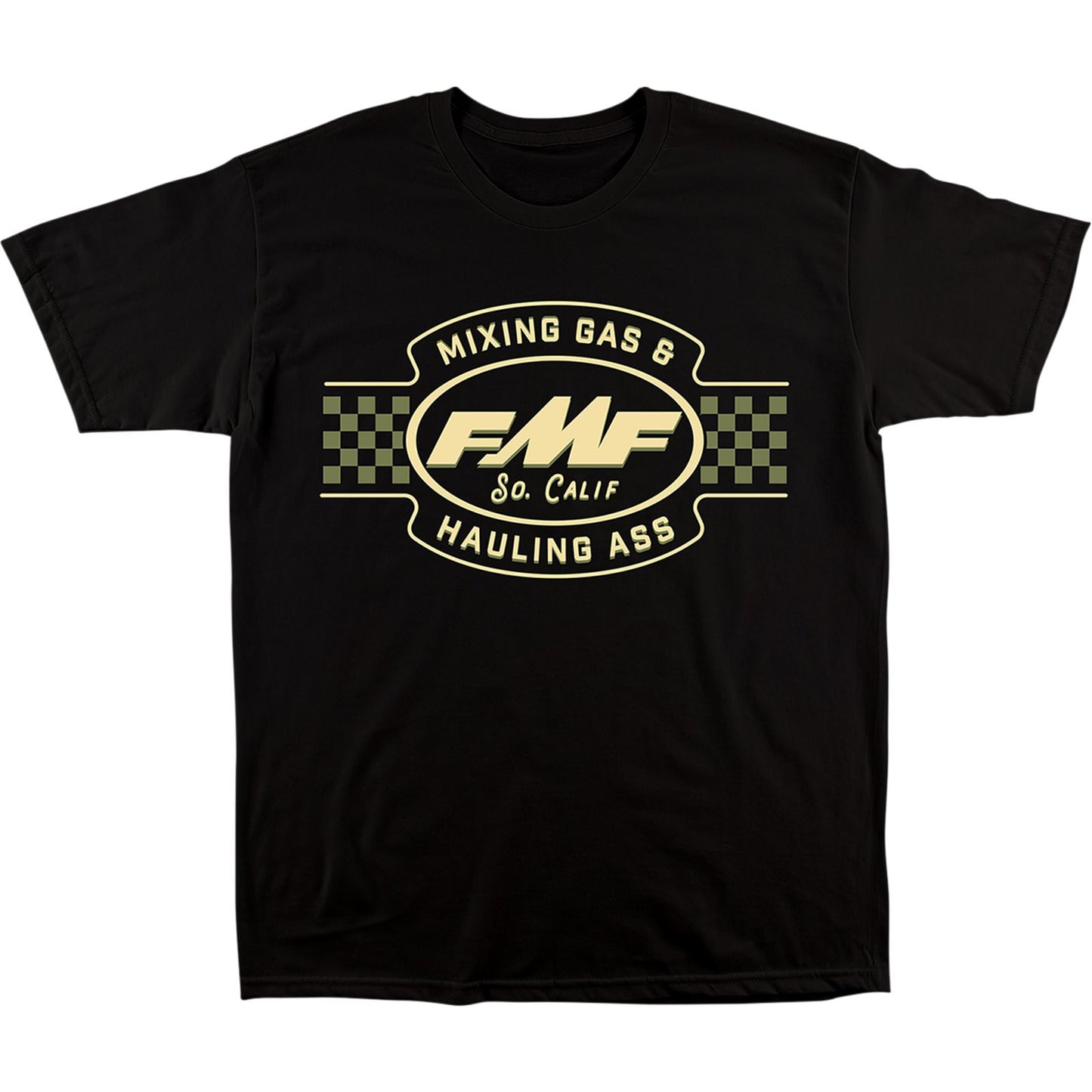 FMF Racing American Classic T-Shirt - Black - Medium FA22118900BLKM_898854