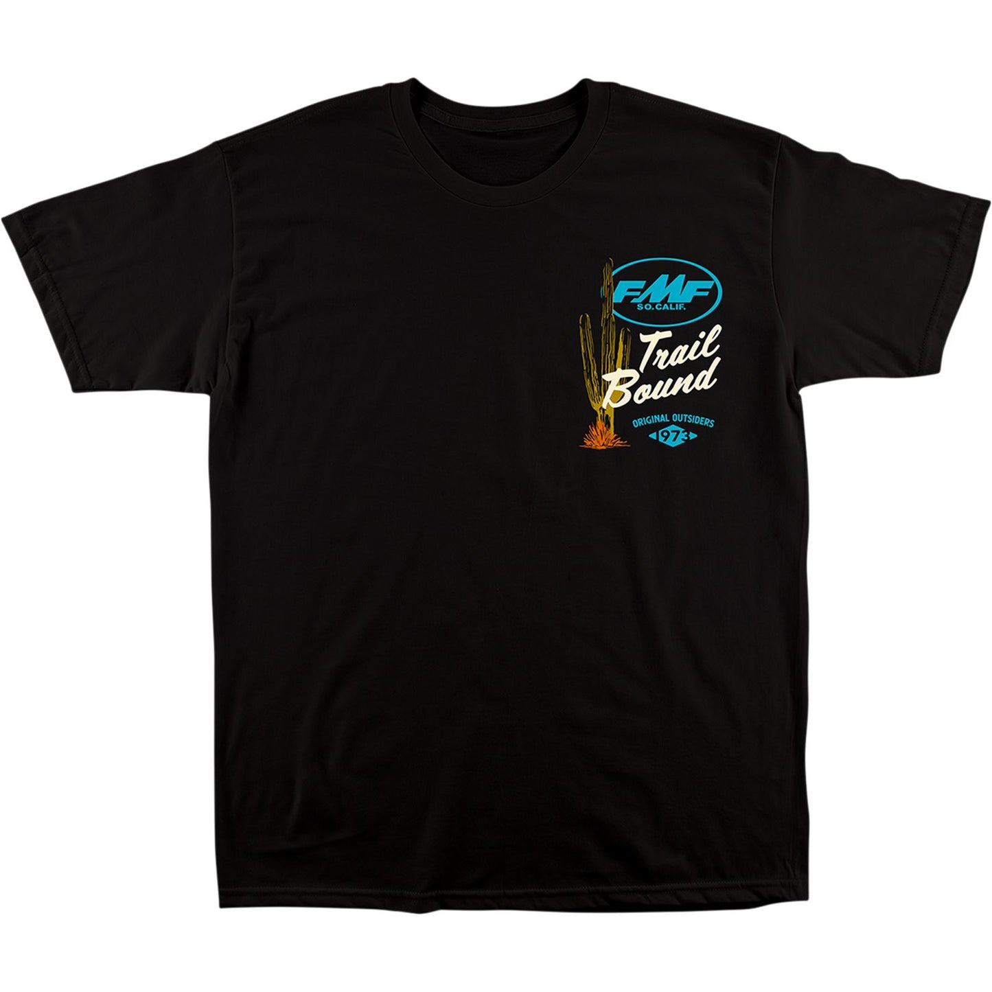 FMF Racing Trailbound T-Shirt - Black - Men FA22118909BLKM_898874